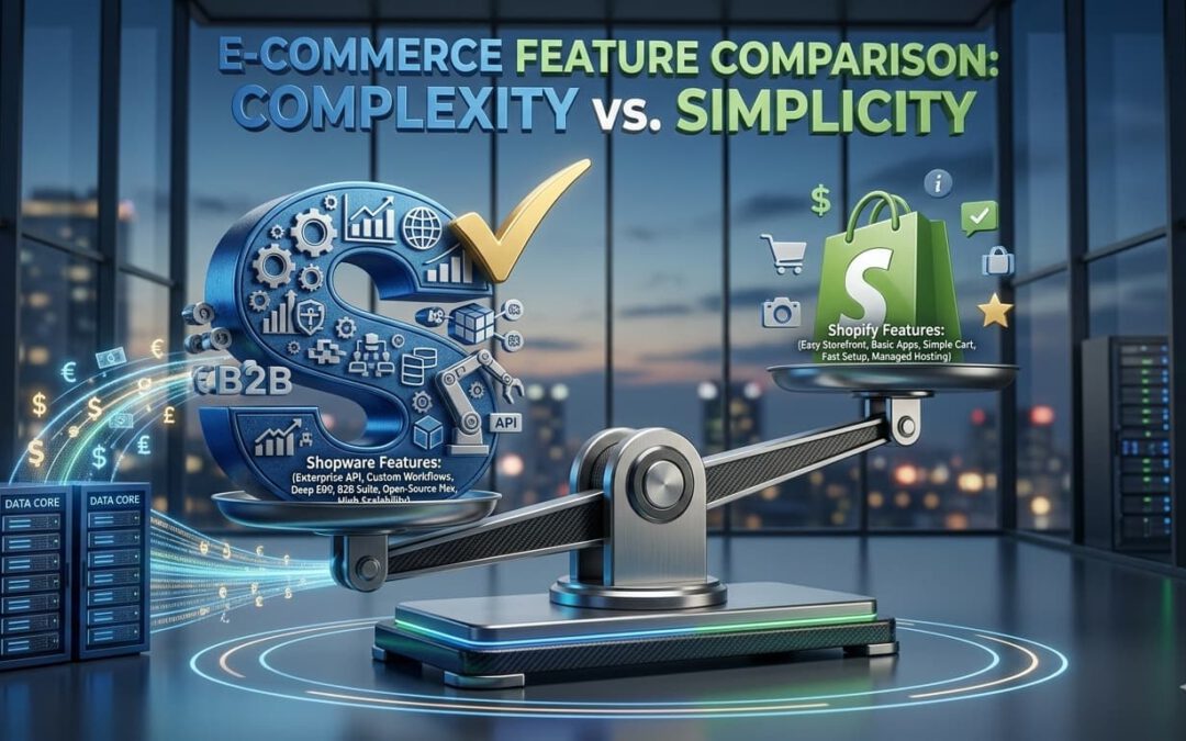 Shopware vs. Shopify: Der B2B-Check für den Mittelstand